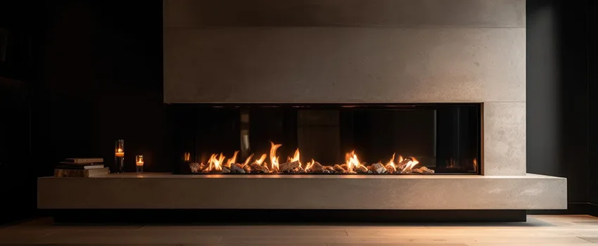 Gas Fireplace Ember Bed Design Services in Fort Lee, New Jersey