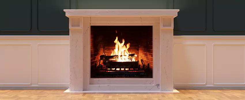 Open Flame Wood-Burning Fireplace Installation Services in Fort Lee, New Jersey