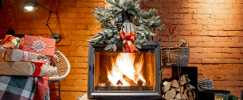 Travis Industries Linear Gas Fireplace Installation in Fort Lee, New Jersey