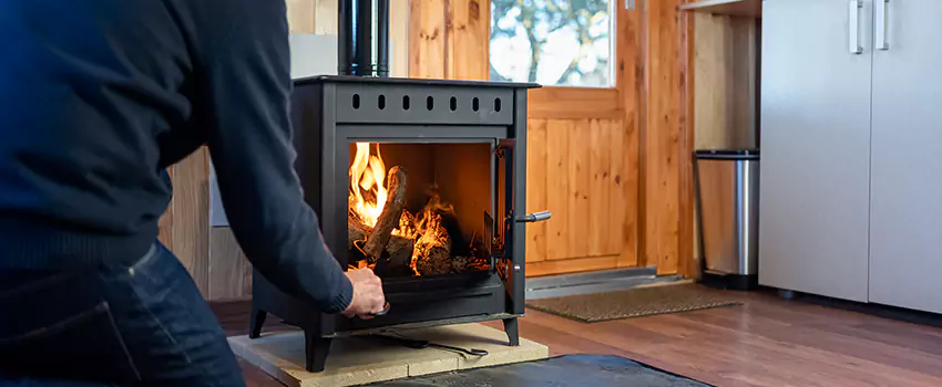 Open Hearth Wood Fireplace Installation in Fort Lee, NJ